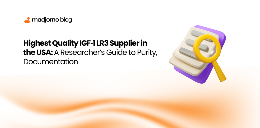 Highest Quality IGF‑1 LR3 Supplier in the USA: A Researcher’s Guide to Purity, Documentation