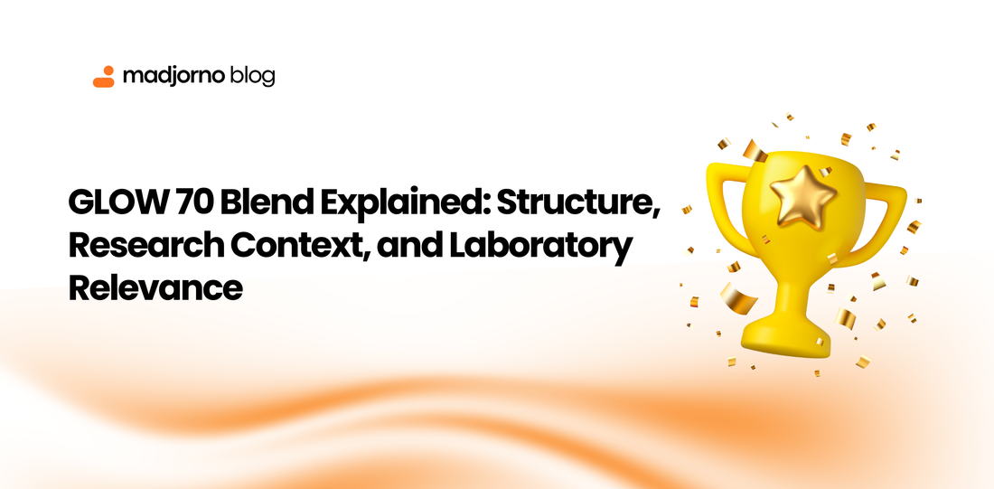 GLOW 70 Blend Explained: Structure, Research Context, and Laboratory Relevance