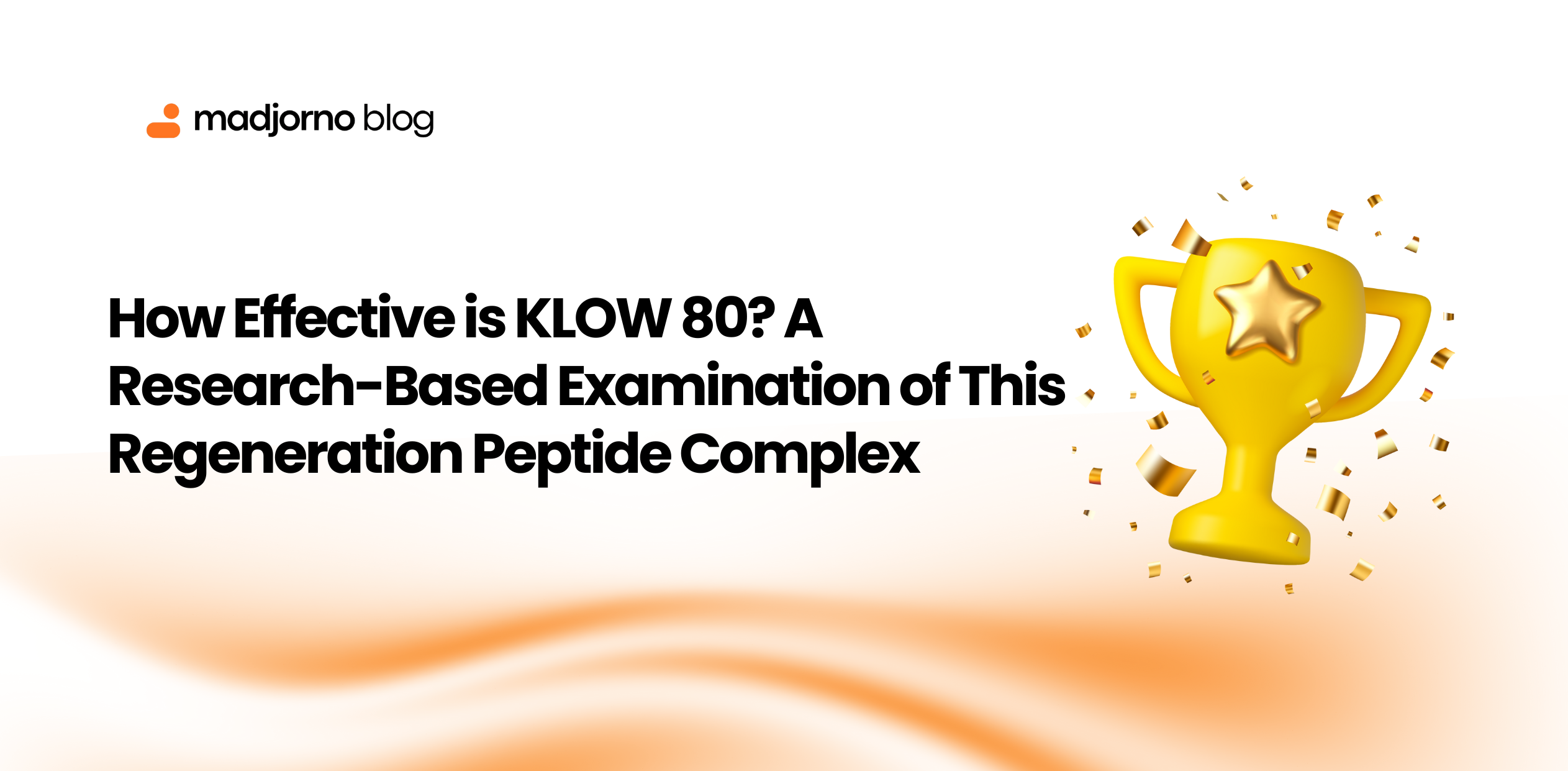How Effective is KLOW 80? A Research-Based Examination of This Regeneration Peptide Complex
