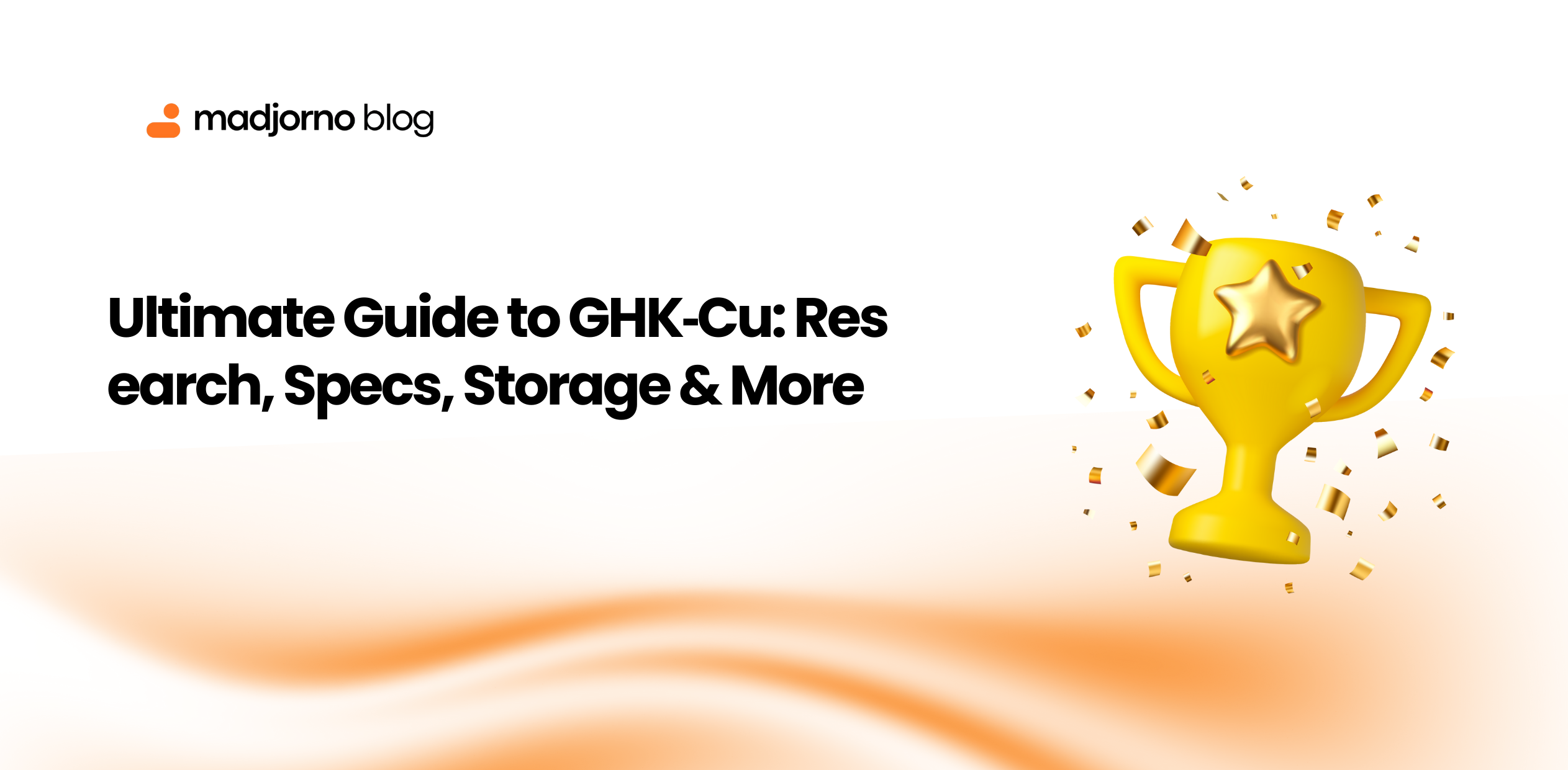 Ultimate Guide to GHK‑Cu: Research, Specs, Storage & More