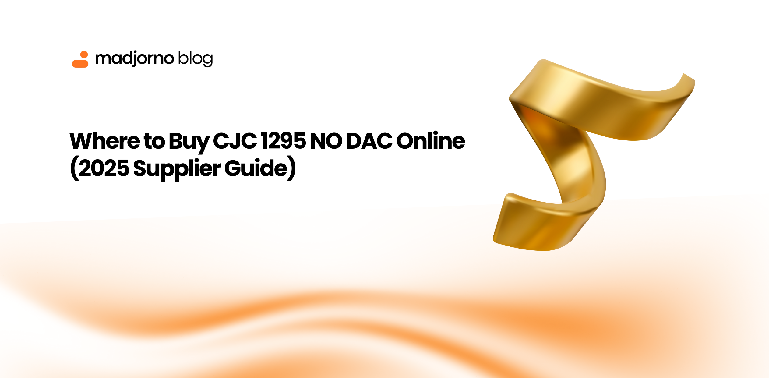 Where to Buy CJC 1295 NO DAC Online (2025 Supplier Guide)