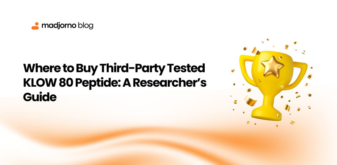 Where to Buy Third-Party Tested KLOW 80 Peptide: A Researcher’s Guide