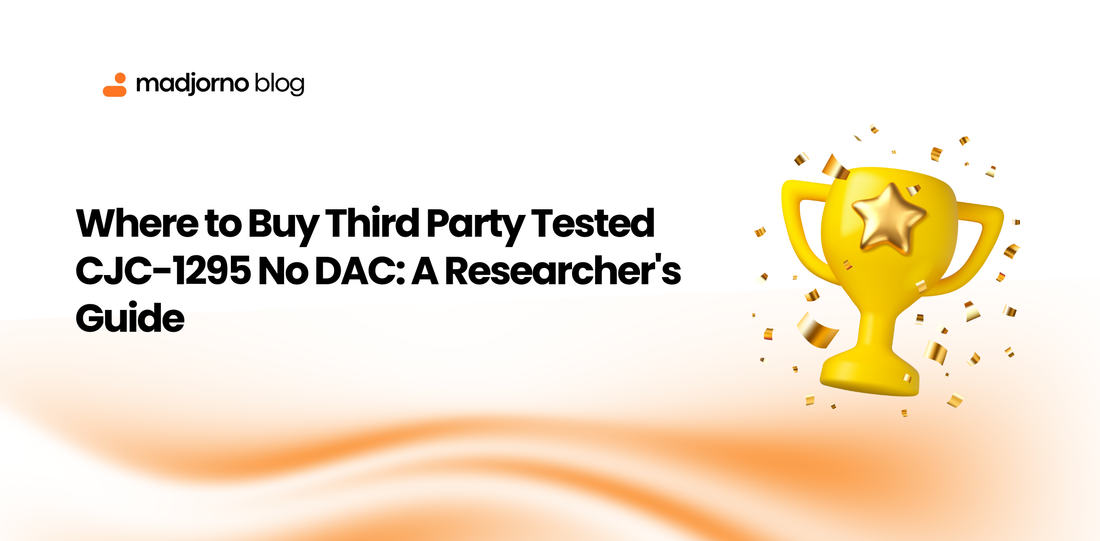 Where to Buy Third Party Tested CJC-1295 No DAC: A Researcher's Guide